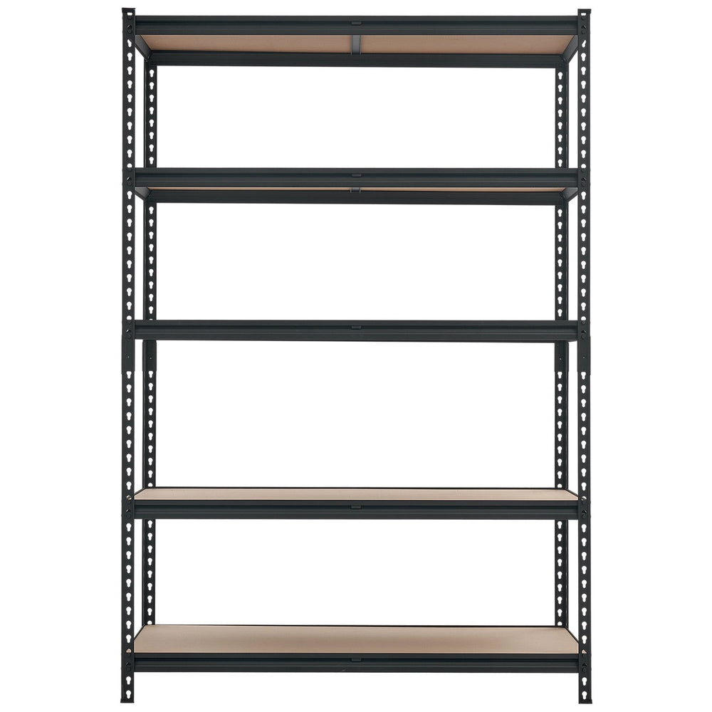 VEVOR Storage Shelves, 5-Tier Adjustable, 3000 lbs Capacity, Heavy Duty Garage Storage Shelving Unit, Metal Utility Rack Shelf, for Garage Workshop Warehouse Basement, 48.35" W x 24.37" D x 71.38" H