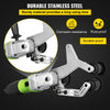 VEVOR Pipe Tube Polisher Sander 7\"/180 mm Max Pipe Diameter,Sander Polisher Grinder 110V 800W,Professional Belt Sander Grinding Machine 6 Speeds Adjustable,for Burnishing Finishing Stainless Steel