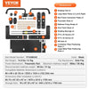 VEVOR Murphy Bed Kit, Queen Size, Deluxe DIY Wall Bed Mechanical Hardware Kit, Pneumatic Lever Heavy Duty Bed Frame Support, Folding Cabinet Wall Bed Space Saving Design for Guestroom, Easy to Build