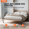 VEVOR Murphy Bed Kit, Queen Size, Vertical Deluxe DIY Wall Bed Mechanical Hardware Kit, Pneumatic Lever Heavy Duty Bed Frame Support, Folding Cabinet Wall Bed Space Saving Design for Guestroom