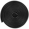 VEVOR Garage Door Threshold Seal Strip, 20 FT Universal Garage Door Floor Seal Strip with Adhesive, Garage Door Bottom Weatherproof Strip, Upgraded Thick PVC DIY Weather Stripping Replacement, Black