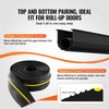 VEVOR Garage Door Threshold and Bottom Seals Kit, 10 FT U Shape+O Ring Universal Garage Door Bottom Seal Weatherstrip PVC, Combine with Weatherproof Garage Threshold Seal Strip with Adhesive, Black