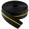 VEVOR Garage Door Threshold and Bottom Seals Kit, 16 FT U Shape+O Ring Universal Garage Door Bottom Seal Weatherstrip PVC, Combine with Weatherproof Garage Threshold Seal Strip with Adhesive, Black
