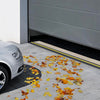 VEVOR Garage Door Threshold and Bottom Seals Kit, 20 FT U Shape+O Ring Universal Garage Door Bottom Seal Weatherstrip PVC, Combine with Weatherproof Garage Threshold Seal Strip with Adhesive, Black