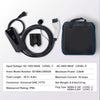 VEVOR Level 1+2 Portable EV Charger, 16 Amp 120V or 240V, Electric Vehicle Charger with 28-Foot Charging Cable NEMA 6-20P Plug NEMA 5-15 Adapter, Plug-in Home EV Charging Station for SAE J1772 EVs