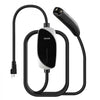 VEVOR Level 1/2 Tesla Charger, 16 Amp, Portable Electric Car EV Charger with 25 ft Charging Cable, 120V-240V, NEMA 6-20P Plug NEMA 5-15 Adapter, LED Indicator, NACS Connector for Tesla Model Y/X/3/S