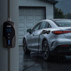 VEVOR Level 2 EV Charger, 32 Amp Adjustable Current, 240V Electric Vehicle Portable Charger with 25 ft Charging Cable, NEMA 14-50P Plug, LCD Display, Plug-in Home Car Charging Station for SAE J1772 EV