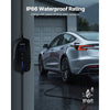 VEVOR Level 2 Tesla Charger, 40 Amp Adjustable Current, 240V Portable Home Electric Car EV Charger with 25 ft Charging Cable, NEMA 14-50P Plug, LCD Display, NACS Connector, for Tesla Model Y/X/3/S