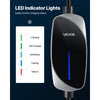 VEVOR Level 1&2 EV Charger, 16 Amp, Electric Vehicle Portable Charger with 25 ft Charging Cable, 120V-240V, NEMA 6-20P Plug NEMA 5-15 Adapter, LED Indicator, Home Car Charging Station for SAE J1772 EV