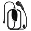 VEVOR Level 1&2 EV Charger, 16 Amp, Electric Vehicle Portable Charger with 25 ft Charging Cable, 120V-240V, NEMA 6-20P Plug NEMA 5-15 Adapter, LED Indicator, Home Car Charging Station for SAE J1772 EV