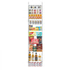 VEVOR Over the Door Pantry Organizer, 10-Tier Pantry Organization and Storage, Heavy-Duty Steel Hanging Spice Rack, Adjustable Wall Seasoning Shelves, for Home Kitchen Laundry Room Bathroom, White