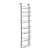 VEVOR Over the Door Pantry Organizer, 9-Tier Pantry Organization and Storage, Heavy-Duty Steel Hanging Spice Rack, Adjustable Wall Seasoning Shelves, for Home Kitchen Laundry Room Bathroom, Black