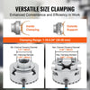 VEVOR KP2-3/4 Lathe Chuck, 4-Jaw 2.75" Diameter, Metal Lathe Chuck Turning Machine Accessories, Self-centering Tool, for Lathe, Precision Machining, Grinding Machines, Milling Machines