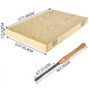 VEVOR 8 Piece Wood Lathe Chisel Set, HSS Steel Wood Carving & Cutting Tools for Hardwood, Includes Bonus Chisel & Wooden Storage Case