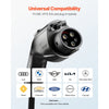 VEVOR EV Charger Extension Cable, 40Amp 40 ft J1772 Extension Cord Compatible with 120V-240V SAE J1772 Electric Vehicle Chargers, Level 1/Level 2 IP66 Heavy Duty Car Charging Cable with Carrying Bag