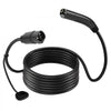 VEVOR EV Charger Extension Cable for Tesla, 48Amp 40 ft Max 240V 11.52 kW with NACS Plug, EV Extension Cord for Level 1/2 Tesla Mobile/Wall Connector/Destination Charger, Model Y/X/3/S, Carrying Bag