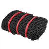 VEVOR Round Bale Hay Net, 4.92 x 4.92 x 4.92 ft, 1.65 inch Holes, PE Material, Knotless Design, with Self-Locking Zip Ties, Needle Shuttle, and Repair Twine, Slow Feeder Round Bale Net for Horses