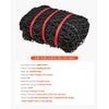 VEVOR Round Bale Hay Net, 5.91 x 5.91 x 5.91 ft, 1.65 inch Holes, PE Material, Knotless Design, with Zip Ties, Needle Shuttle, Repair Twine and Storage Bag, Slow Feeder Round Bale Net for Horses