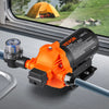 VEVOR RV Water Pressure Diaphragm Pump 3Chambers 110V 3.3GPM 45PSI Adjustable Presssure Fresh Water Pump, Self Priming Sprayer Pump for RV Camper Marine Boat Lawn