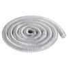VEVOR Dust Collection Hose, 4'' x 50', Thickened PVC Material Puncture-Resistant Flexible Clear Hose with Carbon Steel Wire Coil 4 x 304 Stainless Clamps, for Table Saw, Band Saw, Planer, Jointer