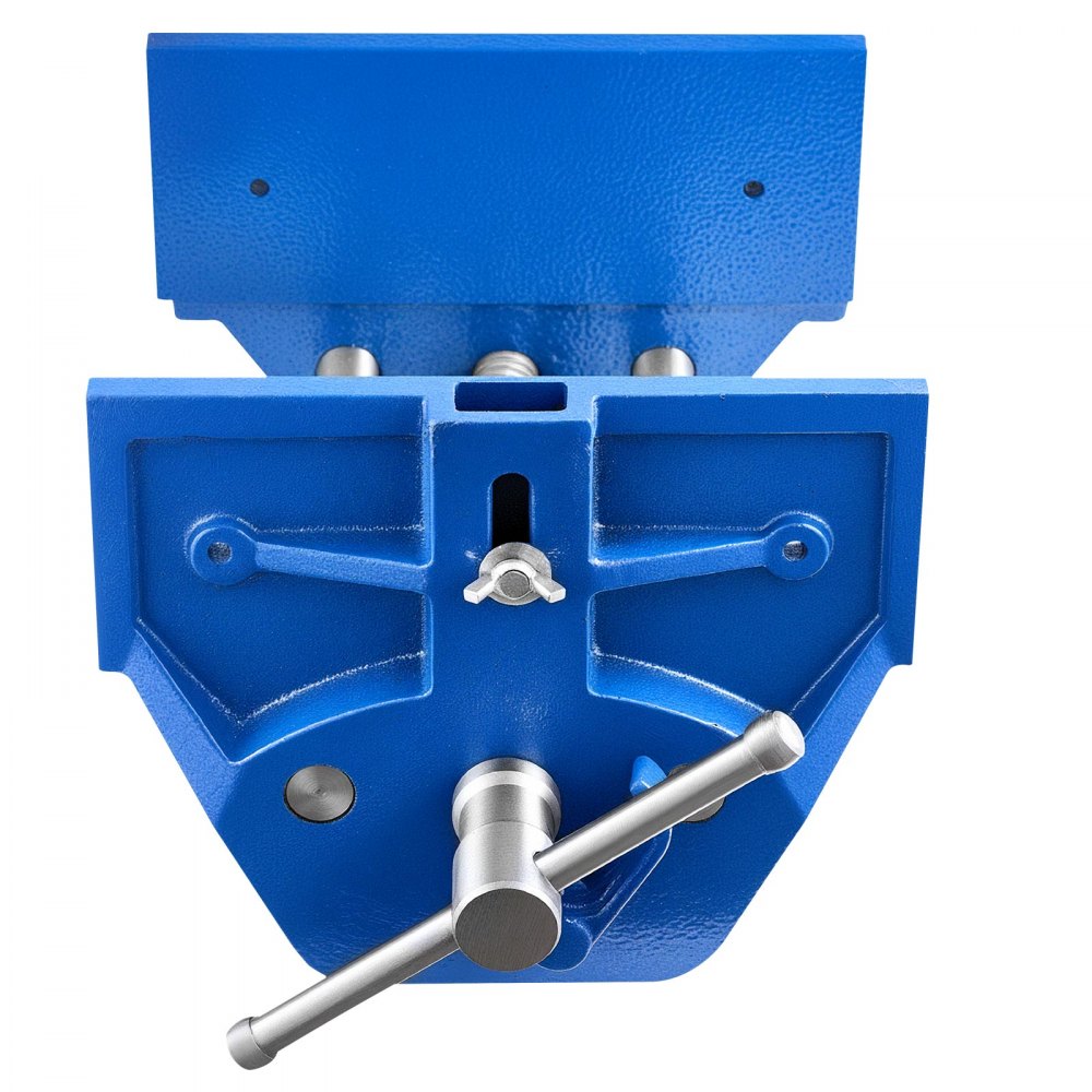 VEVOR Woodworking Vise, 7 Inch Jaw Width, Quick Release Wood Bench Vise, 8 Inch Max Jaw Opening, Heavy-duty Cast Iron Construction, Workbench Vice with Adjustable Front Stop, for Woodworking Drilling