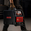 VEVOR 180Amps MIG Welder 5-in-1 AL MIG/Gas MIG/Flux Core MIG/Stick/Lift TIG, Multi-Function 110V/220V Aluminum Mig Welder with Synergic Control, 2T/4T/Spot Mode, Digital Display - Spool Gun Included