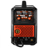 VEVOR 180Amps MIG Welder 5-in-1 AL MIG/Gas MIG/Flux Core MIG/Stick/Lift TIG, Multi-Function 110V/220V Aluminum Mig Welder with Synergic Control, 2T/4T/Spot Mode, Digital Display - Spool Gun Included