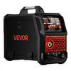 VEVOR 180Amps MIG Welder 5-in-1 AL MIG/Gas MIG/Flux Core MIG/Stick/Lift TIG, Multi-Function 110V/220V Aluminum Mig Welder with Synergic Control, 2T/4T/Spot Mode, Digital Display - Spool Gun Included