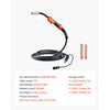 VEVOR 250Amp Mig Welding Gun with 15FT Cable, Compatible with LincoIn Power MlG 200, 215, 216, 255 and Wire-Matic 255 Welders, Suitable for 0.035" and 0.045" Welding Wires