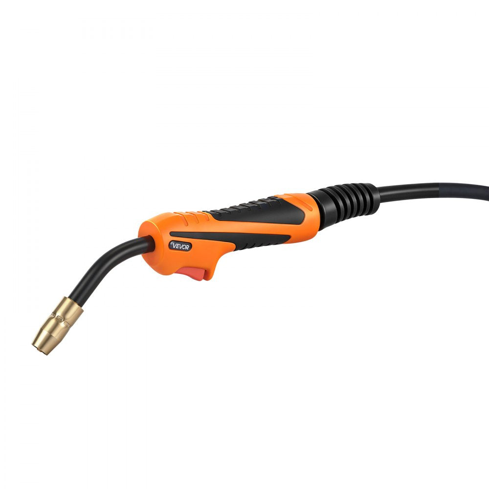 VEVOR 150A MIG Welding Gun with 15FT Cable, Replacement for Miller M-15/M-150 (249041) - with 5PCS Mig Welding Contact Tips