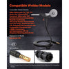 VEVOR 135Amp Spool Gun with 10FT Cable, Replacement for Miller Spoolmate 100 - with 11PCS Mig Welding Contact Tips & ER4043 0.035" Aluminum Mig Welding Wire