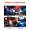 VEVOR Solid MIG Welding Wire, ER308L 0.03-inch 2 LBS, Low Spatter Stainless Steel Welding Wire with High Feedability for All-Position Gas Shielded Welding