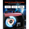 VEVOR Solid MIG Welding Wire, ER70S-6 0.023-inch 10 LBS, Low Spatter Mild Steel Welding Wire with High Deoxidizers for All-Position Gas Shielded Welding