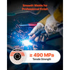 VEVOR Solid MIG Welding Wire, ER70S-6 0.023-inch 10 LBS, Low Spatter Mild Steel Welding Wire with High Deoxidizers for All-Position Gas Shielded Welding