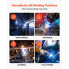 VEVOR Solid MIG Welding Wire, ER70S-6 0.03-inch 10 LBS, Low Spatter Mild Steel Welding Wire with High Deoxidizers for All-Position Gas Shielded Welding