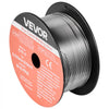 VEVOR Flux Core MIG Welding Wire, E71T-11 0.035-inch 1 LBS, Gasless Mild Steel Welding Wire with Low Spatter for All Position Arc Welding, Self-Shielded for Outdoor Use (Pack of 3 Rolls)