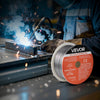 VEVOR Flux Core MIG Welding Wire, E71T-11 0.03-inch 2 LBS, Gasless Mild Steel Welding Wire with Low Spatter for All Position Arc Welding, Self-Shielded for Outdoor Use
