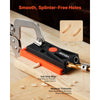 VEVOR Pocket Hole Jig Kit, 1/2 to 1-1/2 in Adjustable, Mini Jig Pocket Hole System with Step Drill, Hex Wrench, Drill Stop Ring, Square Drive Bit, and Screws, Reinforced Nylon Frame, for Woodworking