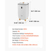 VEVOR Towel Warmers for Bathroom, 35 L Towel Warmer Bucket, Towel Dryer with Auto Shut Off for Spa Fits up to 6 Oversized Bath Towels, Blankets, Clothes, Bathrobes, PJ's and More