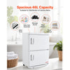 VEVOR Hot Towel Warmer, 10 gal Large Capacity 2-Tier Towel Warmer Cabinet with Clip & 4 Stainless Steel Racks, Holds up 48 Towels, All-Round Heating Cabinet for Spa, Barber, Manicures, Massage, Salon