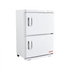 VEVOR Hot Towel Warmer, 10 gal Large Capacity 2-Tier Towel Warmer Cabinet with Clip & 4 Stainless Steel Racks, Holds up 48 Towels, All-Round Heating Cabinet for Spa, Barber, Manicures, Massage, Salon