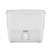 VEVOR Hot Towel Warmer, 1.1 gal Small Towel Steamer with Clip & Indicator, Holds 12-15 Towels, Portable Facial Warmer Quickly Heats Up in 5 Minutes, for Spa, Barber, Manicures, Massage, Salon, White