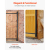 VEVOR Gate Building Kit, Fits 36 to 60 in Wide Openings, Up from 6 to 7 ft High Fence, Adjustable Gate Building Kit, Anti Sag Full Gate Frame Kit with Latch Lock and Screws, for Wooden Fence, Iron