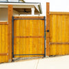 VEVOR Gate Building Kit, Fits 36 to 60 in Wide Openings, Up from 6 to 7 ft High Fence, Adjustable Gate Building Kit, Anti Sag Full Gate Frame Kit with Latch Lock and Screws, for Wooden Fence, Iron