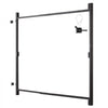 VEVOR Gate Building Kit, Fits 36 to 60 in Wide Openings, Up from 6 to 7 ft High Fence, Adjustable Gate Building Kit, Anti Sag Full Gate Frame Kit with Latch Lock and Screws, for Wooden Fence, Iron