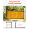 VEVOR Gate Building Kit, Fits 40 to 72 in Wide Openings, Up from 4 to 5 ft High Fence, Adjustable Gate Building Kit, Anti Sag Full Gate Frame Kit with Latch Lock and Screws, for Wooden Fence, Iron