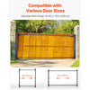 VEVOR Gate Building Kit, Fits 60 to 96 in Wide Openings, Up from 4 to 5 ft High Fence, Adjustable Gate Building Kit, Anti Sag Full Gate Frame Kit with Latch Lock and Screws, for Wooden Fence, Iron