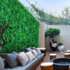 VEVOR Artificial Boxwood Panels, 20 PCS 20\"x20\" Boxwood Hedge Wall Panels, PE Artificial Grass Backdrop Wall 1.6\", Privacy Hedge Screen for Decoration of Outdoor, Indoor, Garden, Fence, and Backyar