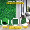 VEVOR Artificial Boxwood Panels, 6 PCS 20\"x20\" Boxwood Hedge Wall Panels, PE Artificial Grass Backdrop Wall 1.6\", Privacy Hedge Screen for Decoration of Outdoor, Indoor, Garden, Fence, and Backyard