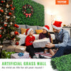 VEVOR 12PCS 20x20inch Artificial Boxwood Panels,Boxwood Hedge Wall Panels,Artificial Grass Backdrop Wall 1.6\",Privacy Hedge Screen UV Protected for Outdoor Indoor Garden Fence Backyard